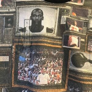 Jordan boys Graphic T-Shirt with Sports Collage